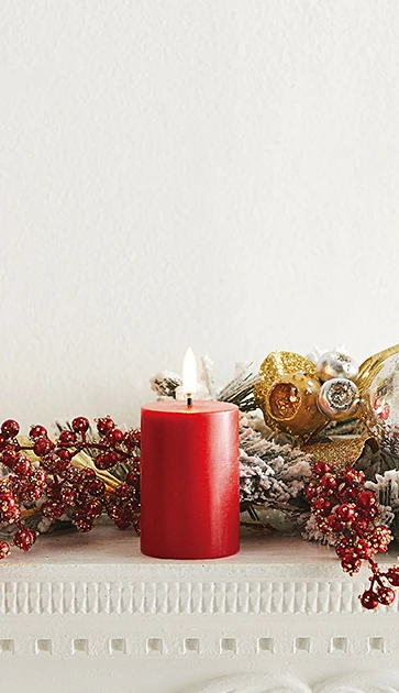 Uyuni 2 Inch X 4 Inch Red Votive Candle - Remote Ready 1 Uyuni 2 Inch X 4 Inch Red Votive Candle - Remote Ready