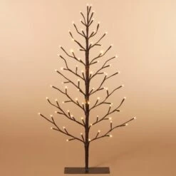 2 Dimensional Electric Lighted Willow Tree - 3ft