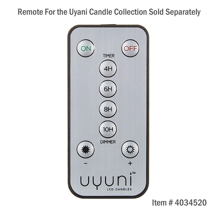 Uyuni 2.25 Inch X 9.75 Inch Ivory Pillar Candle - Remote Ready 5 Uyuni 2.25 Inch X 9.75 Inch Ivory Pillar Candle - Remote Ready - Image 5