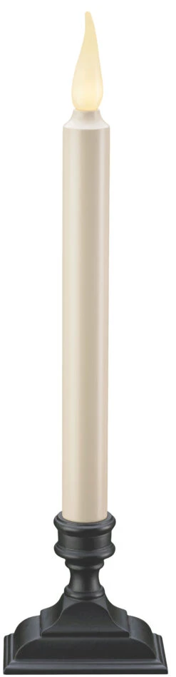 Affinity 12 Inch Taper Candle - 3D LED Flame Technology -Christmas Decoration Discount FPC1650 with base