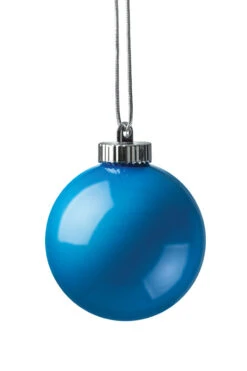 Illuminating Blue LED Pulsing 5"" Globe - Battery Powered Light Sensor