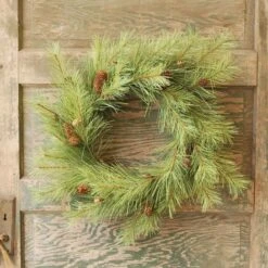 Long Needle Pine Wreath - 24 Inch