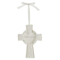 Christmas Ornament - Cross - Confirmation Ornament
