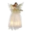 Electric Tree Topper - Ivory Angel - 14.5in