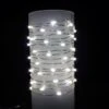 Micro LED Lights - Warm White LED - Battery/Silver Wire - 60 Lights