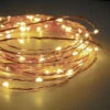 60 Warm White LED String Lights Battery Operated - 20 Feet With Timer