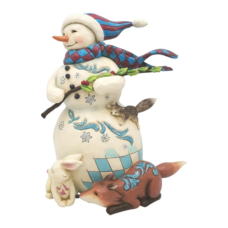 Jim Shore Figurine - Wonderland Snowman 2020 1 Jim Shore Figurine - Wonderland Snowman 2020