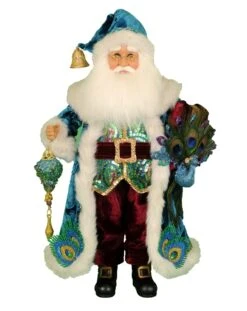 Karen Didion Santa - 18in - Peacock 2018
