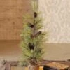 Long Needle Pine Tree With Cones - Table Top Tree - 2 Foot