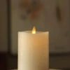 Matchless 360 Degrees Moving Flame LED Pillar Candle - 3 X 5.5 Inch