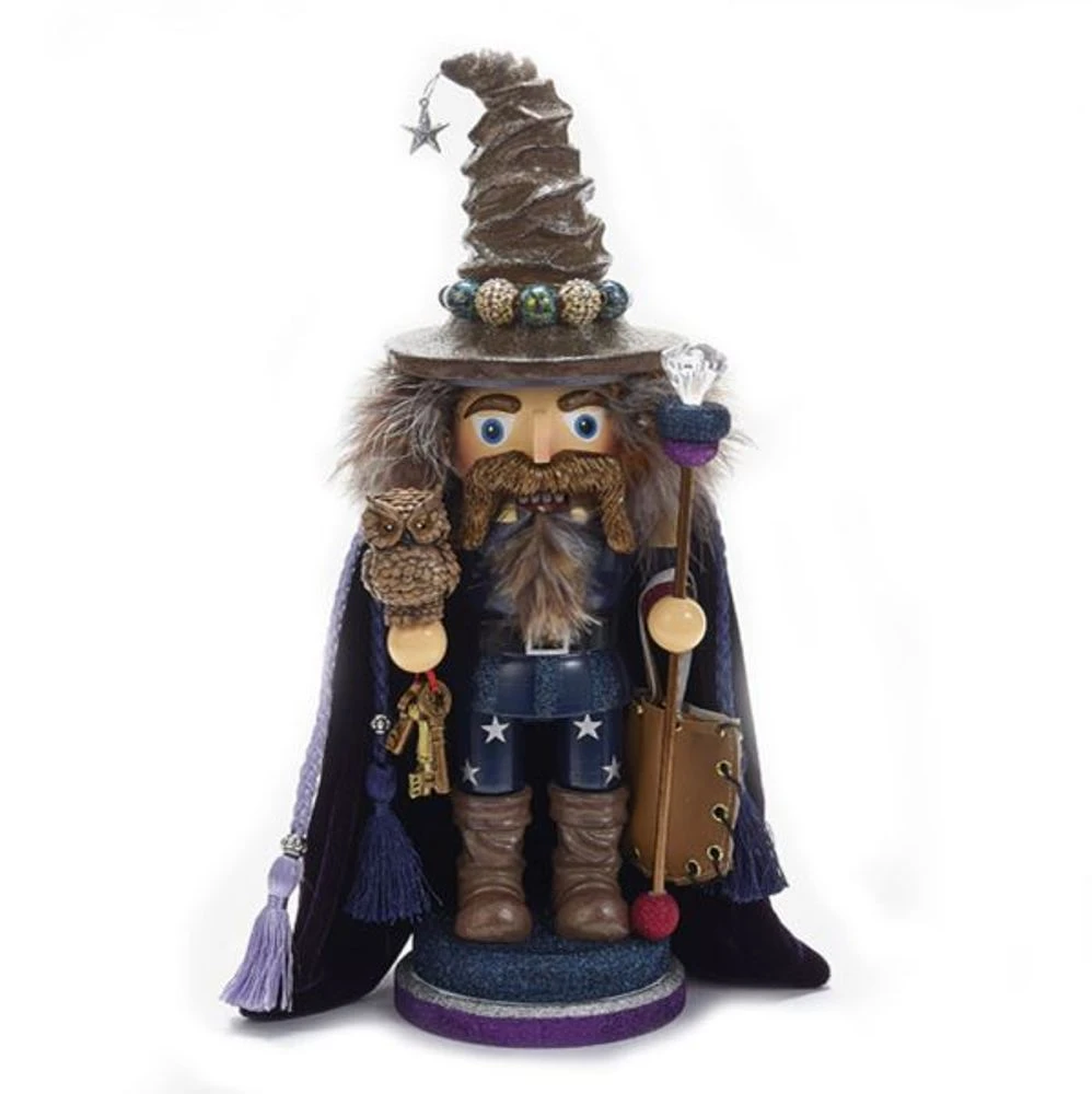 Nutcracker - Brown Wizard Nutcracker - 15in 1 Nutcracker - Brown Wizard Nutcracker - 15in