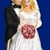 Old World Christmas Glass Ornament - Bridal Couple Glass Ornament