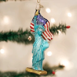 Old World Christmas Glass Ornament - Statue Of Liberty