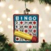 Old World Christmas Glass Ornament - Bingo
