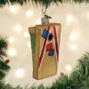Old World Christmas Glass Ornament - Corn Hole Game