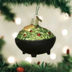 Old World Christmas Glass Ornament - Guacamole