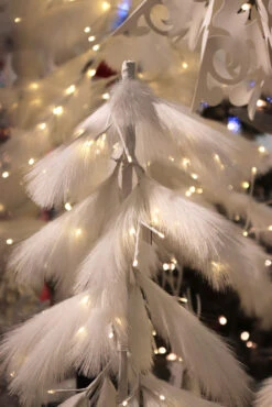 6 Foot Lighted White LED Tree - 270 Warm White Lights - NEW 2023 (Copy)