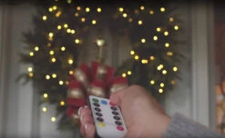 19.6 Foot Christmas Cluster Lights With 600 Multi Color LED Garland Green Wire Remote Control RAZ -Christmas Decoration Discount remote in hand cluster snake lights 2