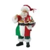 Santa Figurine - Fabriche Musical Italian Santa - 10.5in
