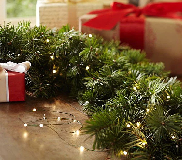 60 Warm White LED String Lights Battery Operated - 20 Feet With Timer 2 60 Warm White LED String Lights Battery Operated - 20 Feet With Timer - Image 2