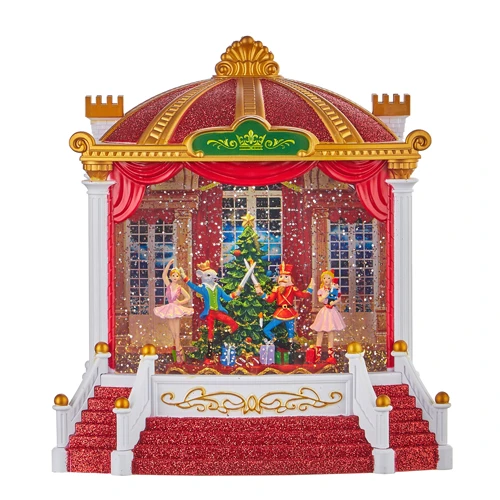 Water Lantern - Nutcracker Ballet Musical Theater - Battery Operated - 9.25in 1 Water Lantern - Nutcracker Ballet Musical Theater - Battery Operated - 9.25in